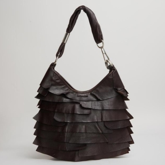 Yves Saint Laurent Handbags - Y2K Yves Saint Laurent St. Tropez YSL Tom Ford Brown Leather Shoulder Handbag